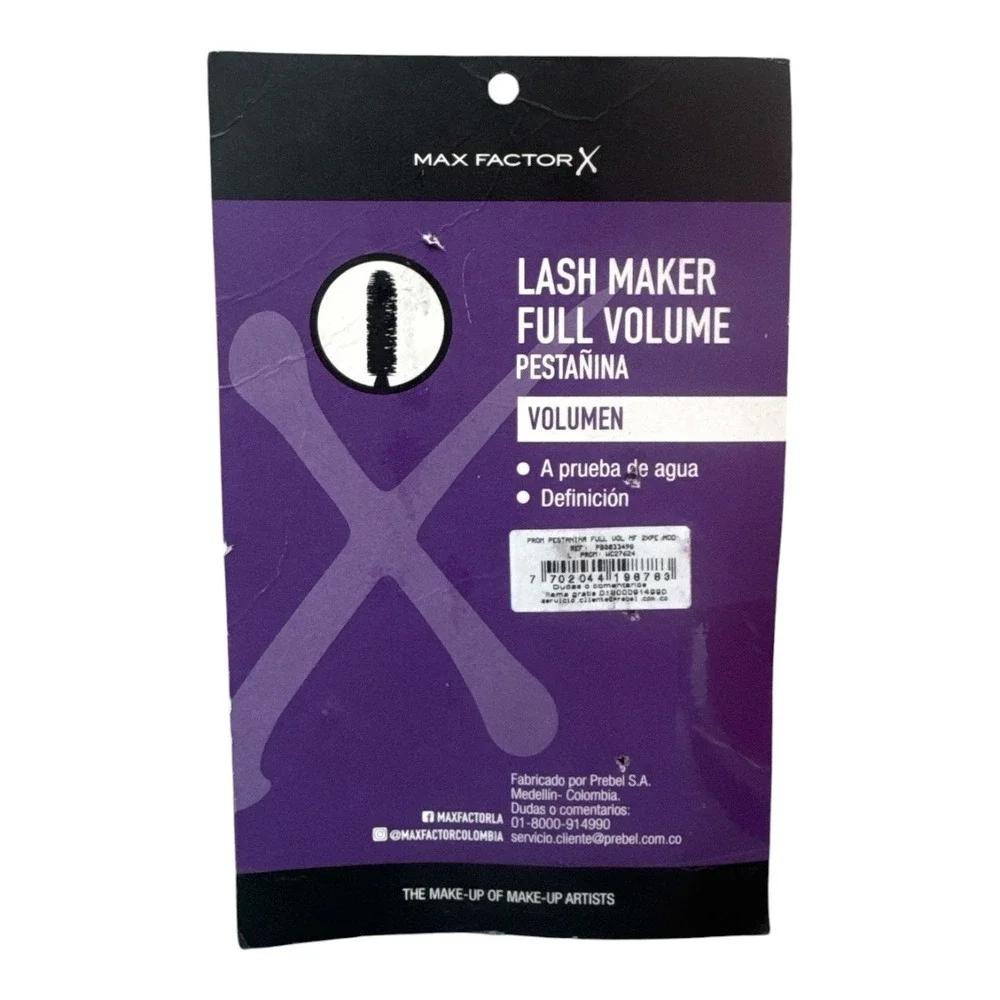 Max Factor X Lash Maker‎ Duo | Full Volume Brush | Black Waterproof Mascara Set